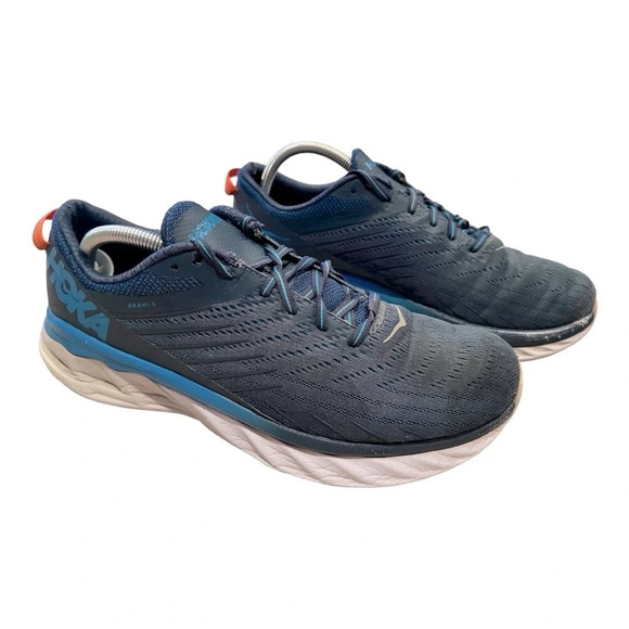 Hoka One One Other - Hoka One One Men's Arahi 4 Navy Blue Size 11.5 Mesh Athletic Running Sneakers